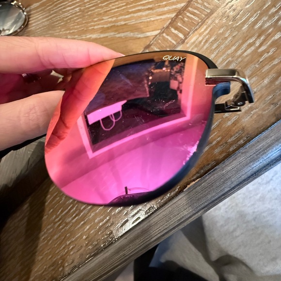 Quay pink Purple Gradient Sunglasses Empire 125 - Picture 4 of 5